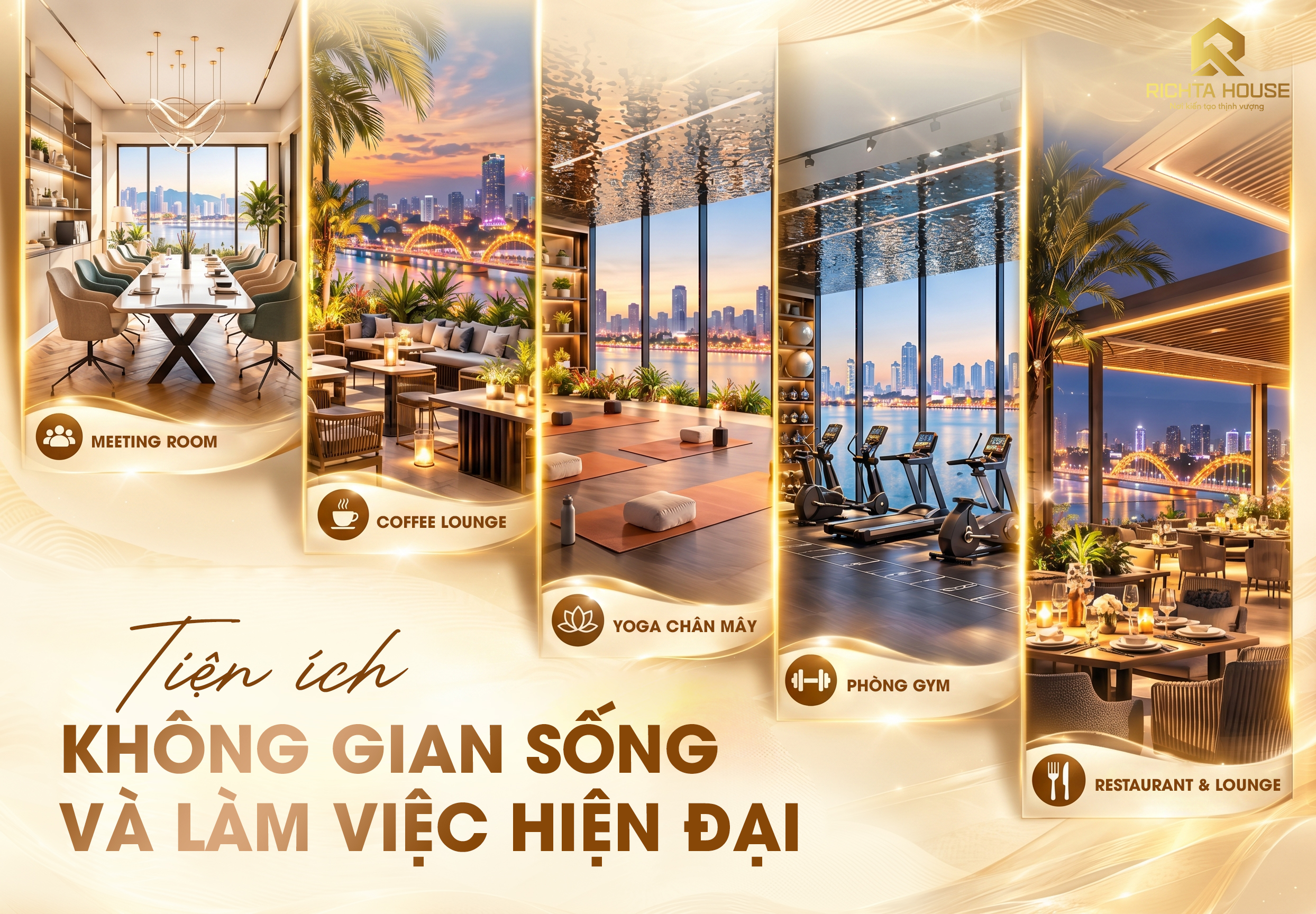 Những tiện ích của dự án M Riverside Đà Nẵng